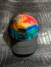 Load image into Gallery viewer, Cali Girl Air Brush Cap
