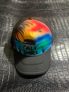 Cali Girl Air Brush Cap