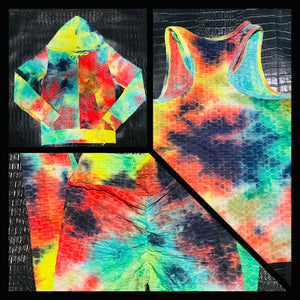 Snatched (Rainbow Tie Dye) 3pc. Set