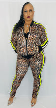 Load image into Gallery viewer, Animal Print Tracksuit
